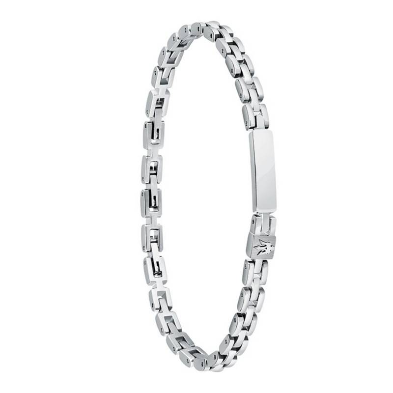 Iconic Stainless Steel Bracelet, Length 18 cm to 21,50 cm - JM324AVD57 - Maserati