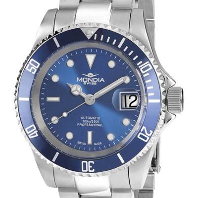 Montre Icon Legend Automatic MS-216-SSBL-BL-OY - Mondia