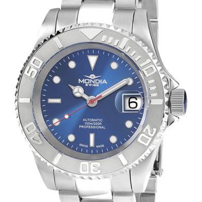 Montre Icon Legend Automatic MS-226-SS-SS-BL-OY - Mondia