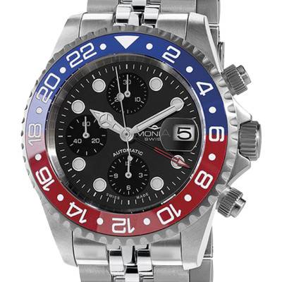 Icon Legend Automatic Limited Edition Watch MS-235-SRDBL-BK-GB - Mondia