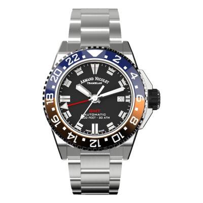 Montre JS9 41 GMT A487BGN-NR-MA2481AA - Armand Nicolet