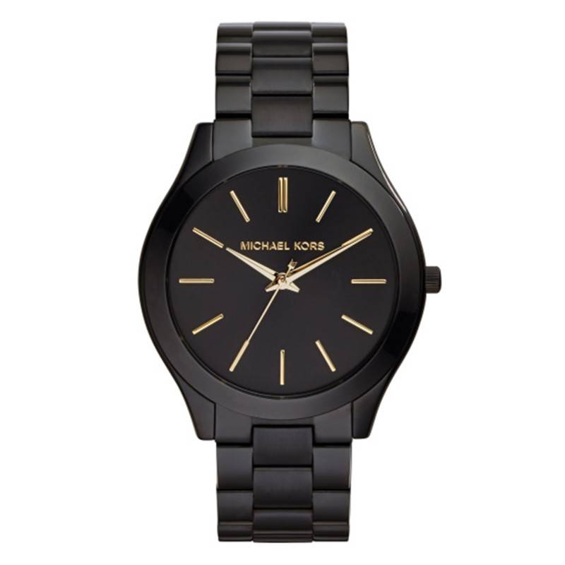 Michael kors black on black watch hotsell