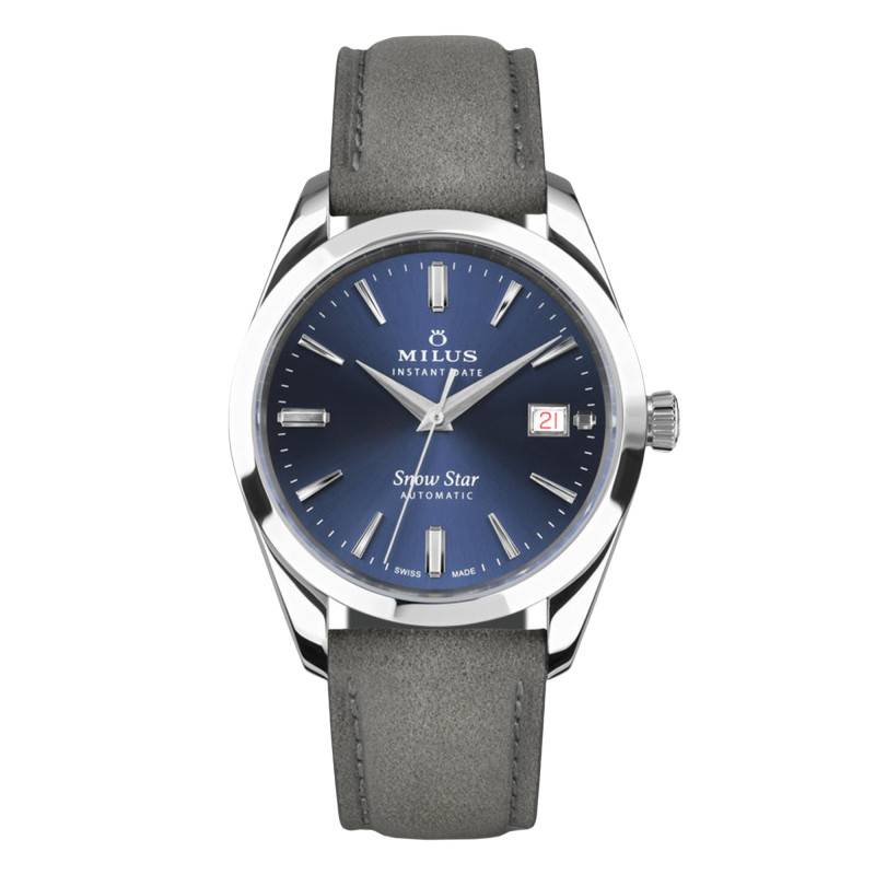 Snow Star Ice Blue Watch - Milus