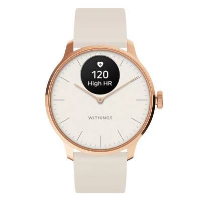 Rose Gold Scanwatch Light Watch - Withings