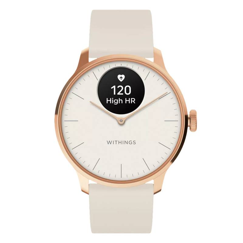 Rose Gold Scanwatch Light Watch - Withings