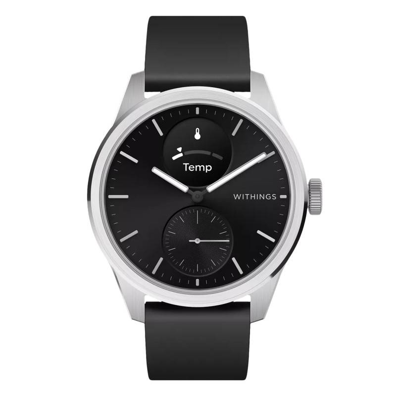 Black 42mm Scanwatch 2 Watch - Withings