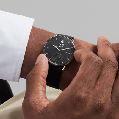 Black 38mm Scanwatch 2 Watch - Withings