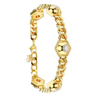 Bracelet Numina Métal Doré & Cristaux Blancs - 5687701 - Swarovski