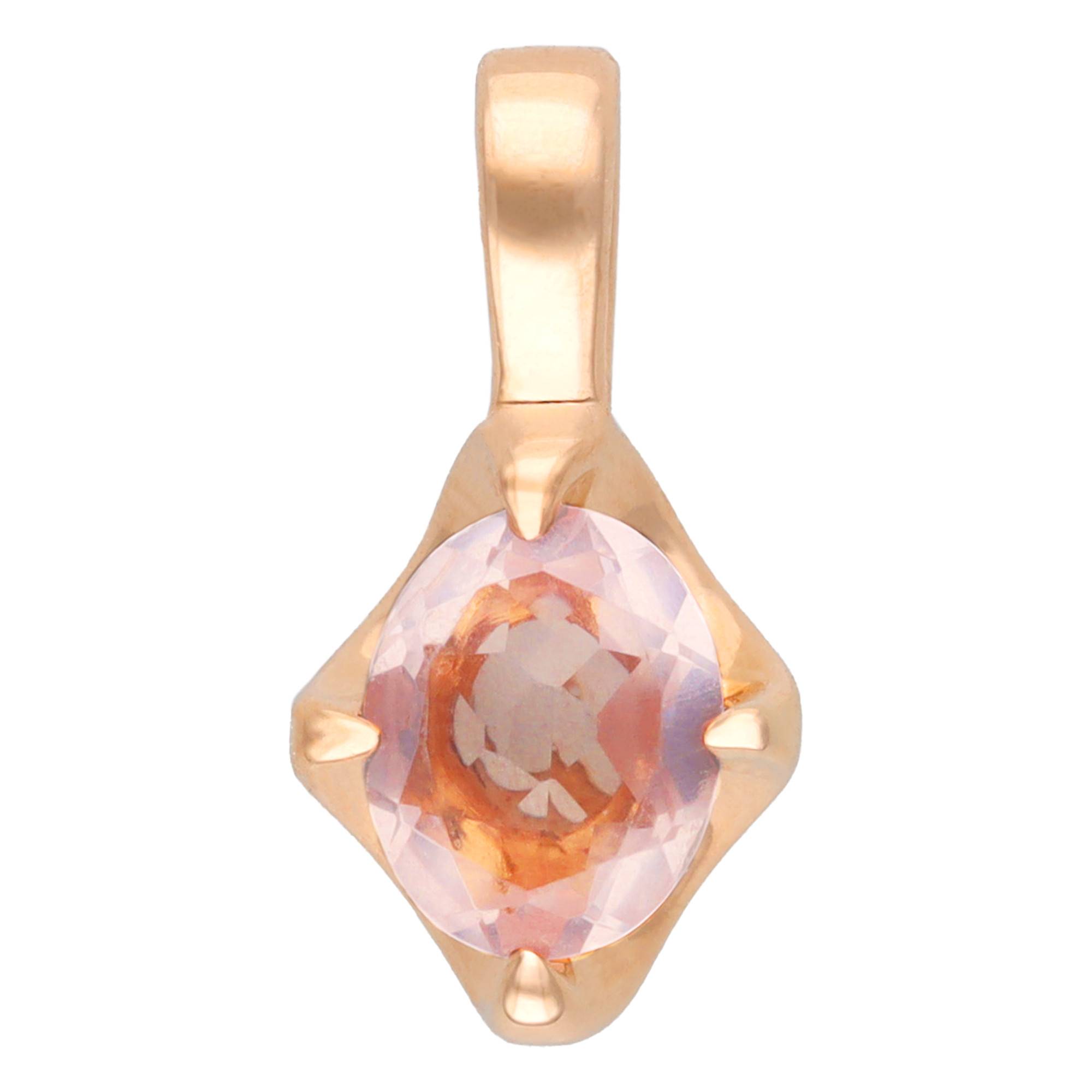 Broche plaqué or années 60 - France