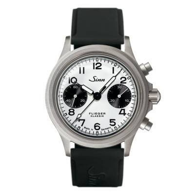 356 Flieger Classique W Silicone Watch - Sinn