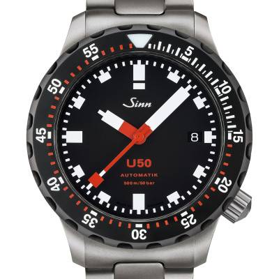 Sinn U50 SDR Steel Watch - Sinn