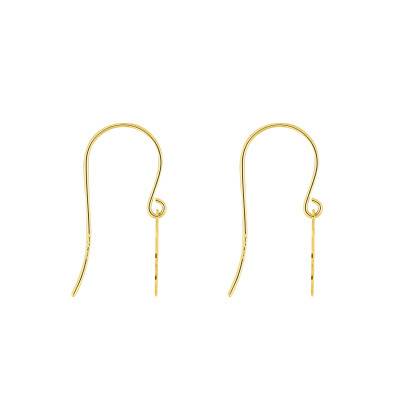 Boucles d'oreilles Trèfle Ajouré en Or Jaune 375 - Emanessence