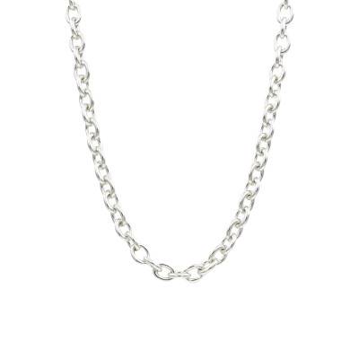 Collier Maille Forçat Fil Rond en Argent & Longueur 45 cm - Artemis