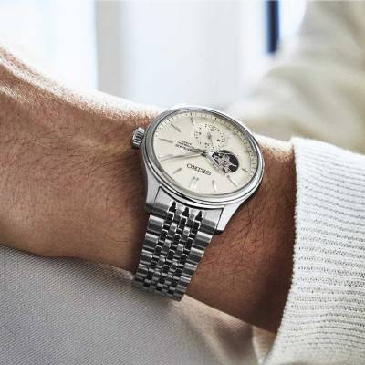 Presage Classic Open Heart SPB469J1 Watch - Seiko
