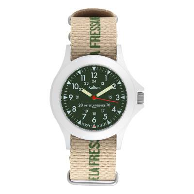 Montre Solaire Field Sand X Ines de la Fressange 9124732 - Kelton