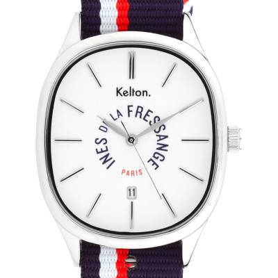 Montre Grande Colorama Sport Navy X Ines de la Fressange 9124242 - Kelton
