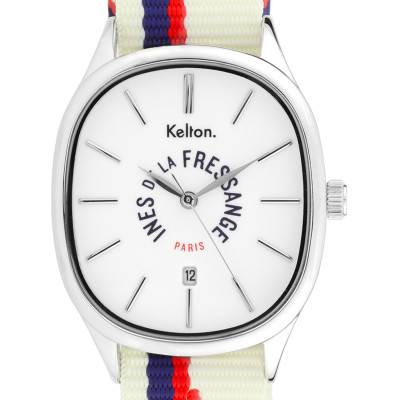 Montre Grande Colorama Sport Ecru X Ines de la Fressange 9124352 - Kelton