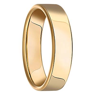 Alliance Ruban Confort en Or Jaune 750, Largeur 5 mm - Gaïa
