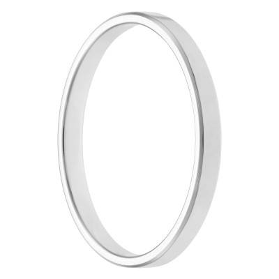 Alliance Standard en Or Blanc 750, Largeur 2 mm - Gaïa