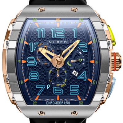 Magellan Chronograph Retrograde Asteroid Blue Watch NB-6088-01 - Nubeo