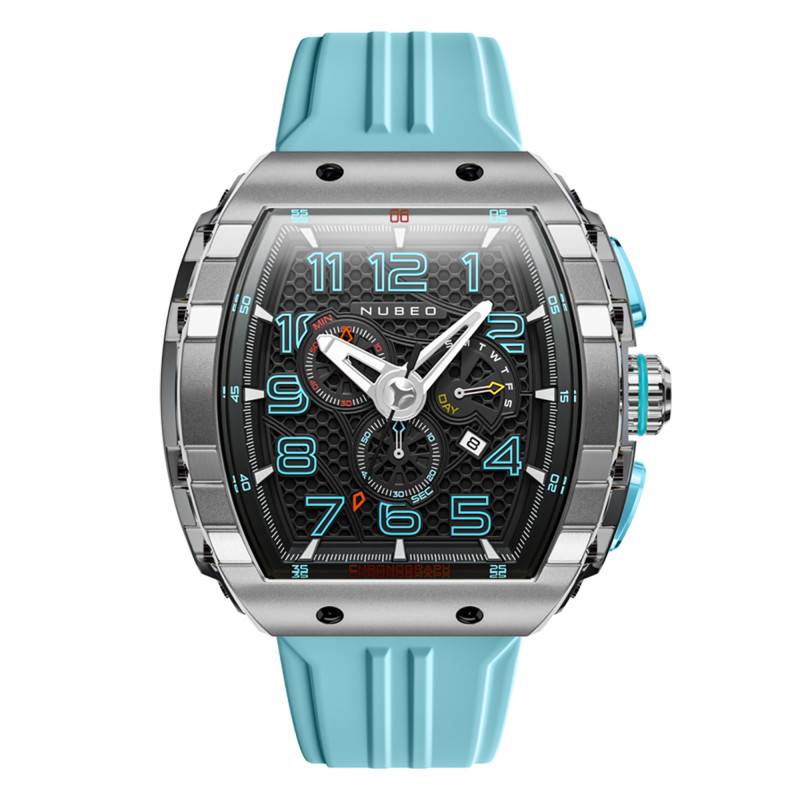 Magellan Chronograph Retrograde Aster Blue NB-6088-02 Watch - Nubeo