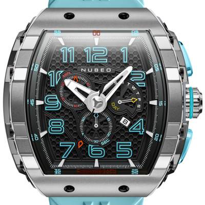 Montre Magellan Chronograph Retrograde Aster Blue NB-6088-02 - Nubeo