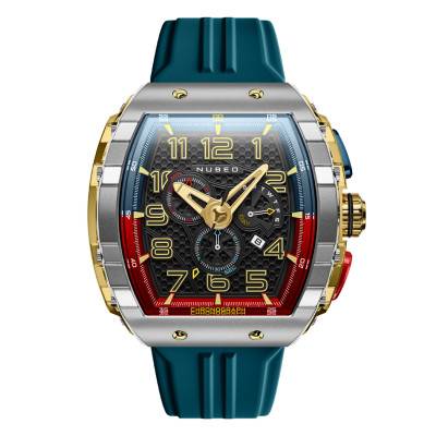 Magellan Chronograph Retrograde Gamer Blue NB-6088-04 Watch - Nubeo