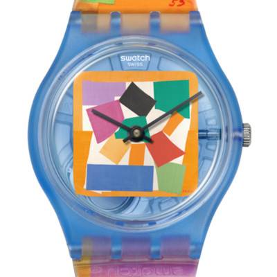 Montre Matisse's Snail Swatch x Tate Gallery SO28Z127 - Swatch