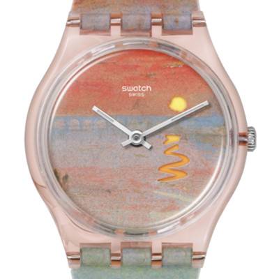 Turner's Scarlet Sunset Swatch x Tate Gallery Watch SO28Z700 - Swatch