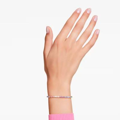 Bracelet Matrix Métal Doré & Cristaux Multicolores, Longueur Ajustable - 5685691 - Swarovski
