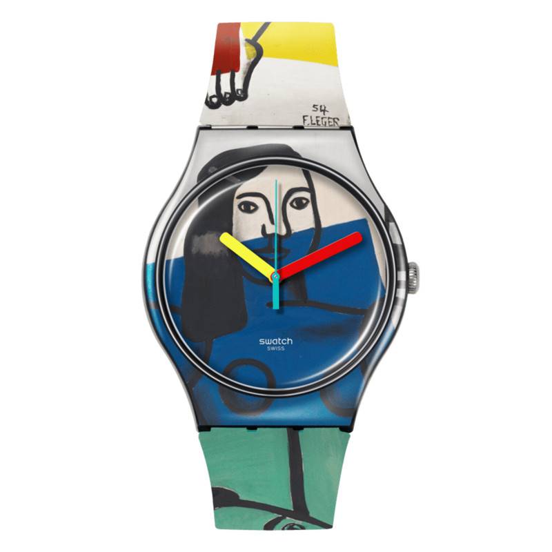 Leger's Two Women Holding Flowers Swatch x Tate Gallery Watch SUOZ363 - Swatch