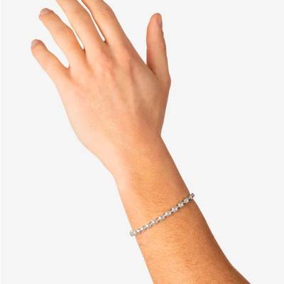 Bracelet Batul Raffiné en Argent 925, Longueur 17 & 19 cm - Buddha to Buddha