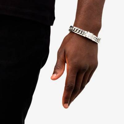 Ester Small 925 Silver Bracelet, Width 12.90 mm, Length 19 cm to 23 cm - Buddha to Buddha