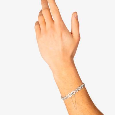 Bracelet The Batul Mini en Argent 925, Longueur 15 à 17 cm - Buddha to Buddha