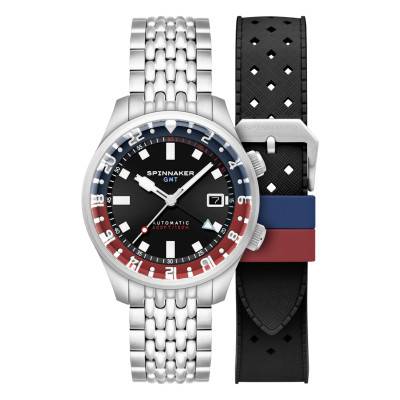 Montre Bradner GMT Automatic Parisian Night SP-5121-55 - Spinnaker