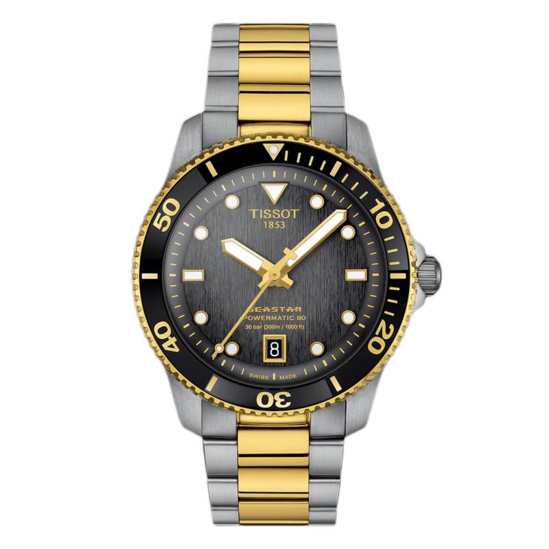 Seastar 1000 Powermatic 80 40mm T1208072205100 Watch - Tissot