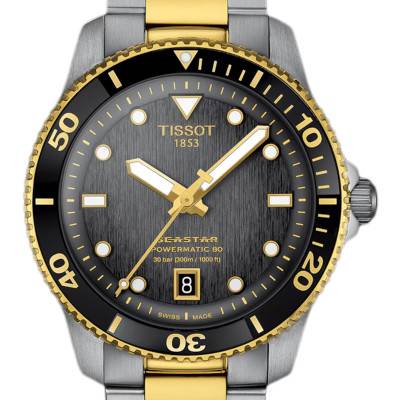 Seastar 1000 Powermatic 80 40mm T1208072205100 Watch - Tissot