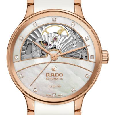 Centrix Automatic Diamonds Open Heart Watch R30029922 - Rado