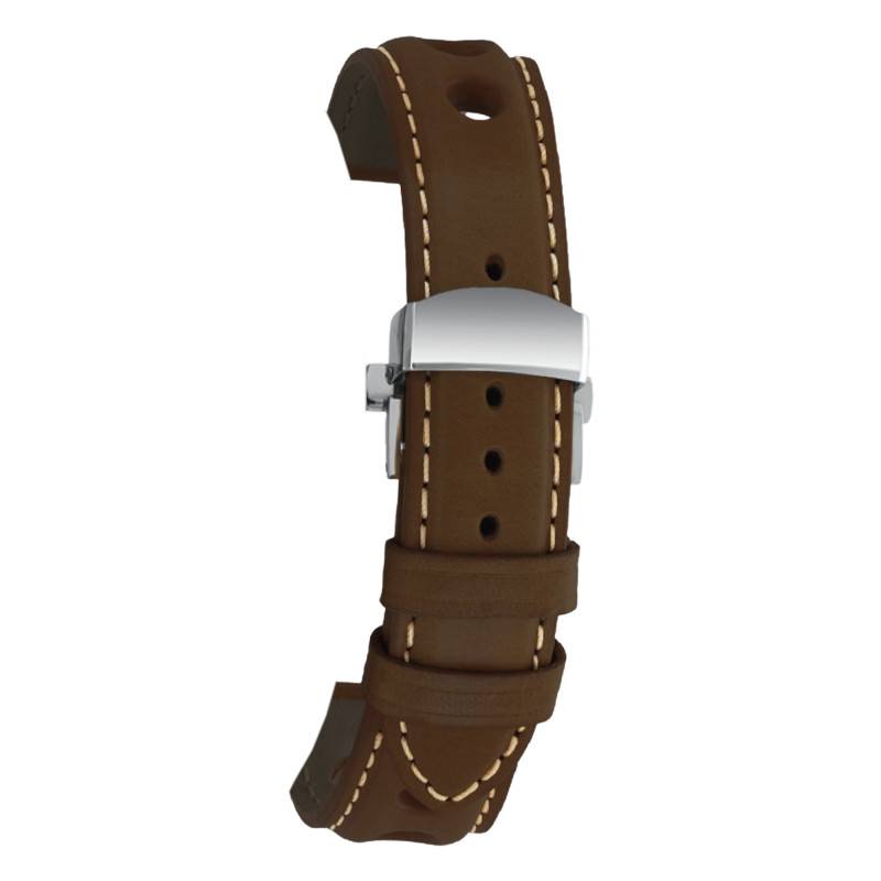 Le Mans Mink Leather Watch Strap in 20mm or 22mm - Bracelet Rochet