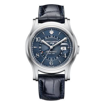 Churchill 1895 GMT Watch 2811.1GMTB - Cuervo y Sobrinos