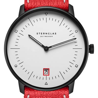 Naos Edition Bauhaus III S01-NAB15-CA02 Watch - Sternglas