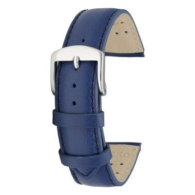 Bracelet de montre Baltimore cuir marine en 12mm, 14mm, 16mm, 18mm et 20mm - Bracelet Rochet