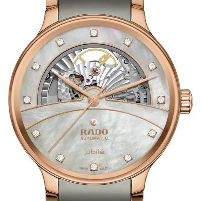 Montre Centrix Automatic Diamonds Open Heart R30028912 - Rado