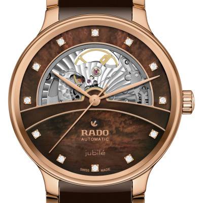 Montre Centrix Automatic Diamonds Open Heart R30028902 - Rado