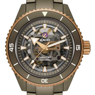 Montre Captain Cook High-Tech Ceramic Skeleton R32150162 - Rado