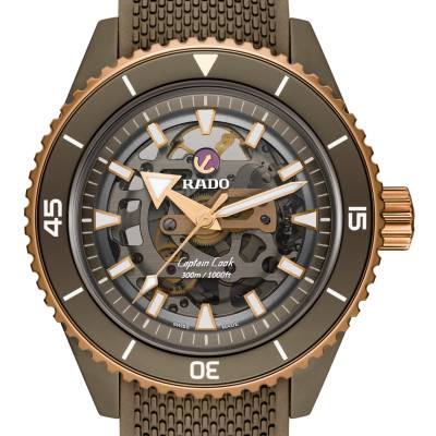 Montre Captain Cook High-Tech Ceramic Skeleton R32150168 - Rado