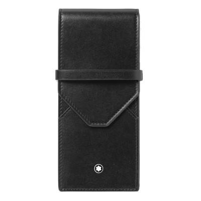 Étui Pour 3 Stylos Meisterstück Noir MB198336 - Montblanc