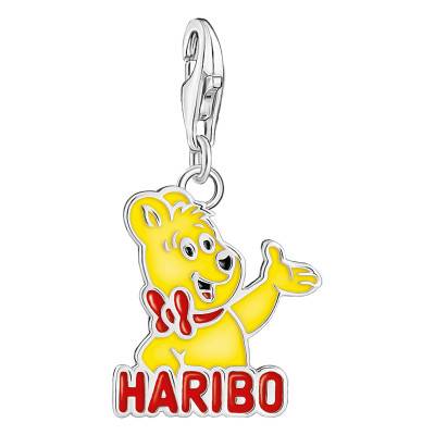 925 Silver Enameled Haribo Gold Bear Charm Pendant - 2180-664-7 - Thomas Sabo