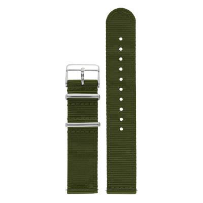 Bracelet de montre Field Nylon kaki en 20mm et 22mm - Bracelet Rochet