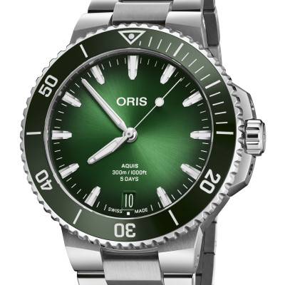 Aquis Date 01 400 7790 4157-07 8 23 02PEB Watch - Oris